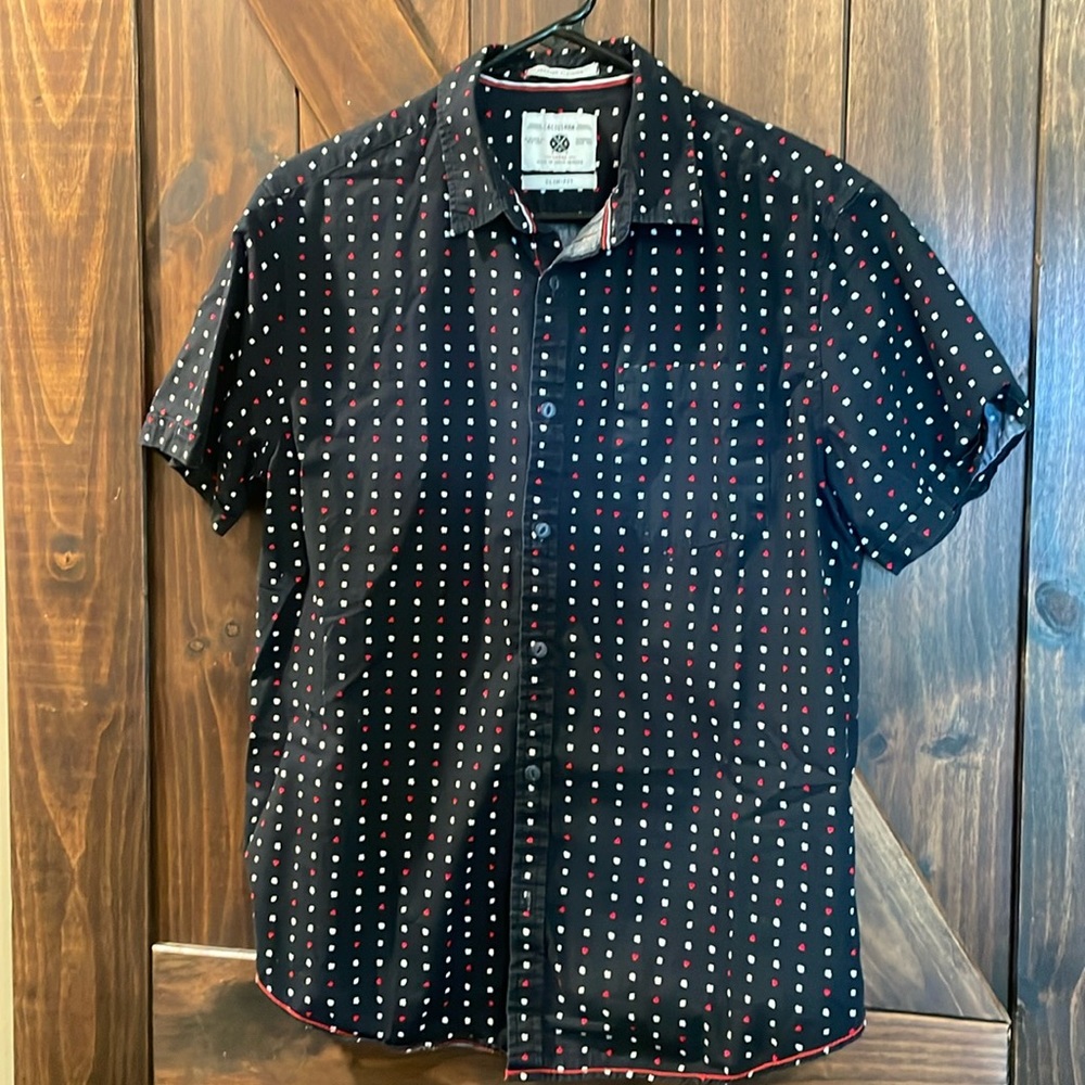 Cactus Man slim-fit 100% cotton men’s shirt